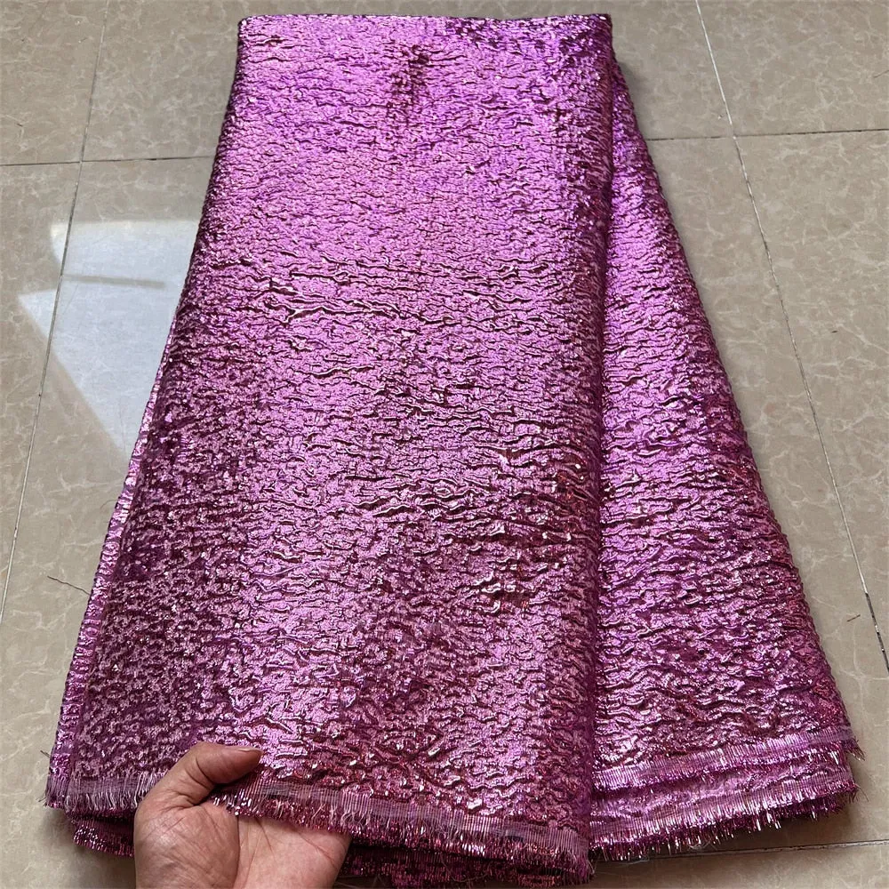 5 YARDS / 11 COLORS / Abstract Iridescent Textured Jacquard Brocade Woven Fashion Jacket Dress Fabric