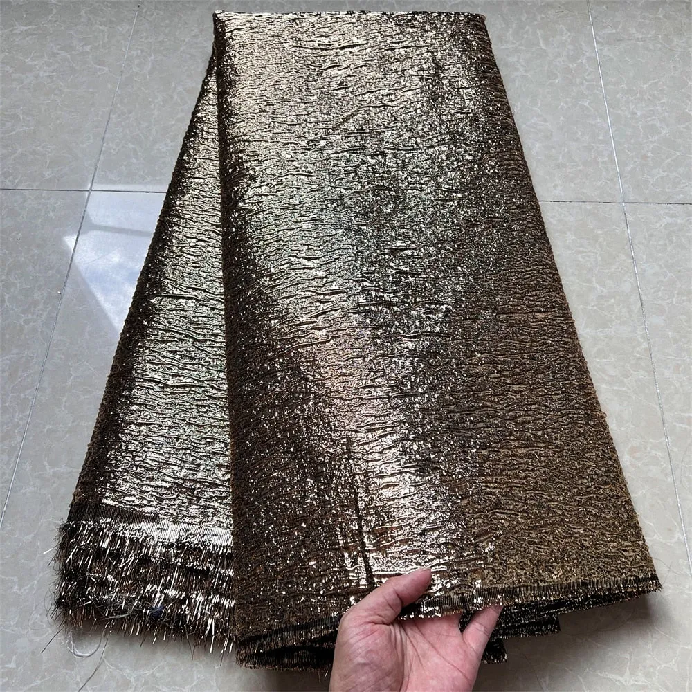5 YARDS / 11 COLORS / Abstract Iridescent Textured Jacquard Brocade Woven Fashion Jacket Dress Fabric