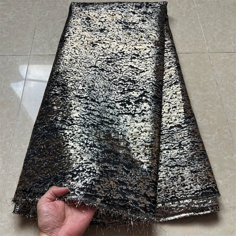 5 YARDS / 11 COLORS / Abstract Iridescent Textured Jacquard Brocade Woven Fashion Jacket Dress Fabric