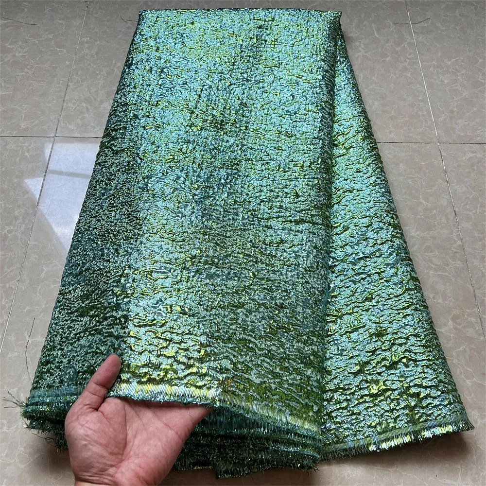 5 YARDS / 11 COLORS / Abstract Iridescent Textured Jacquard Brocade Woven Fashion Jacket Dress Fabric