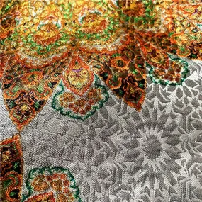 5 YARDS / 4 COLORS / Ethnic Sunshine Viscose Jacquard Woven Fabric for Dresses, Jackets, Suits, Shirts, Skirts Lining