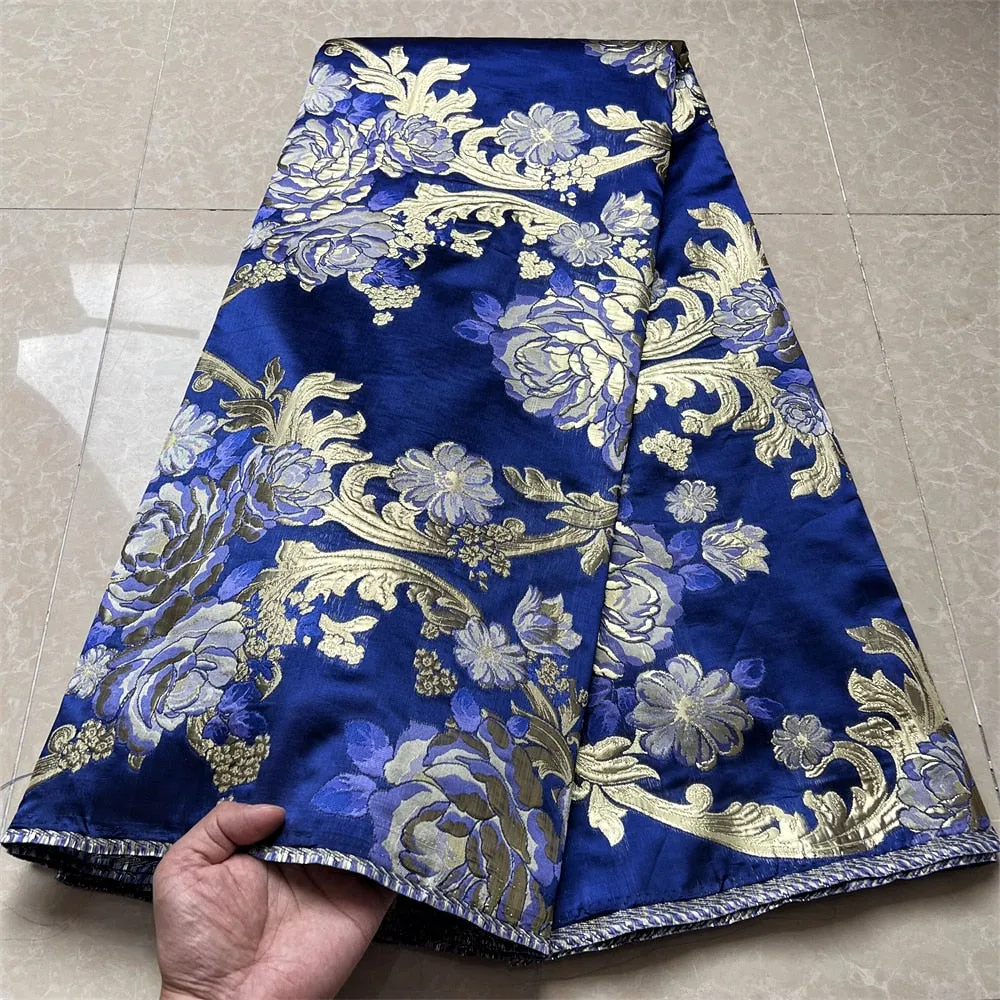 5 YARDS / 5 COLORS / Tenta Traditional Damask Viscose Jacquard Woven Fabric for Dresses, Jackets, Suits, Shirts, Skirts Lining
