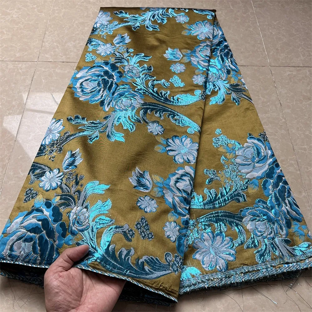 5 YARDS / 5 COLORS / Tenta Traditional Damask Viscose Jacquard Woven Fabric for Dresses, Jackets, Suits, Shirts, Skirts Lining