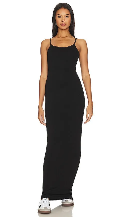 AFRM X Revolve Essential Ashlyn Maxi Dress in Black