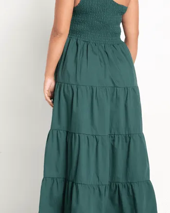 Anna One Shoulder Dress | Forest Biome