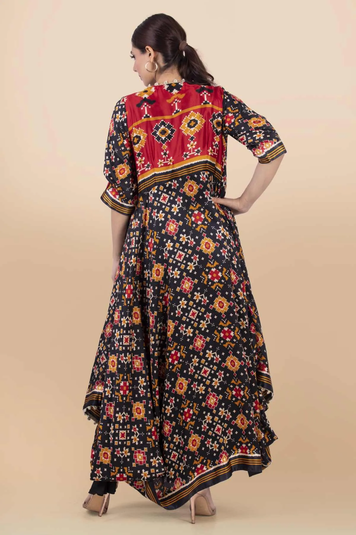 Banarsi Silk Jacket Set