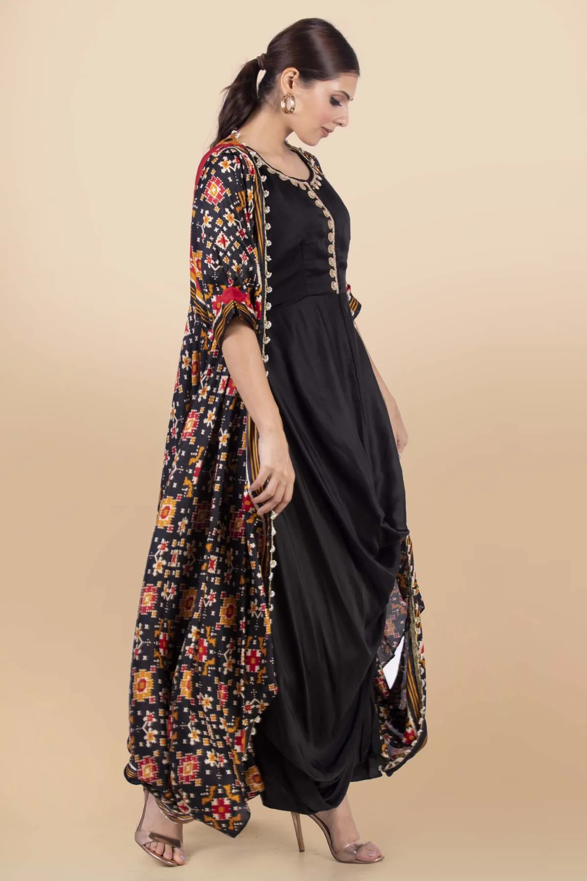 Banarsi Silk Jacket Set