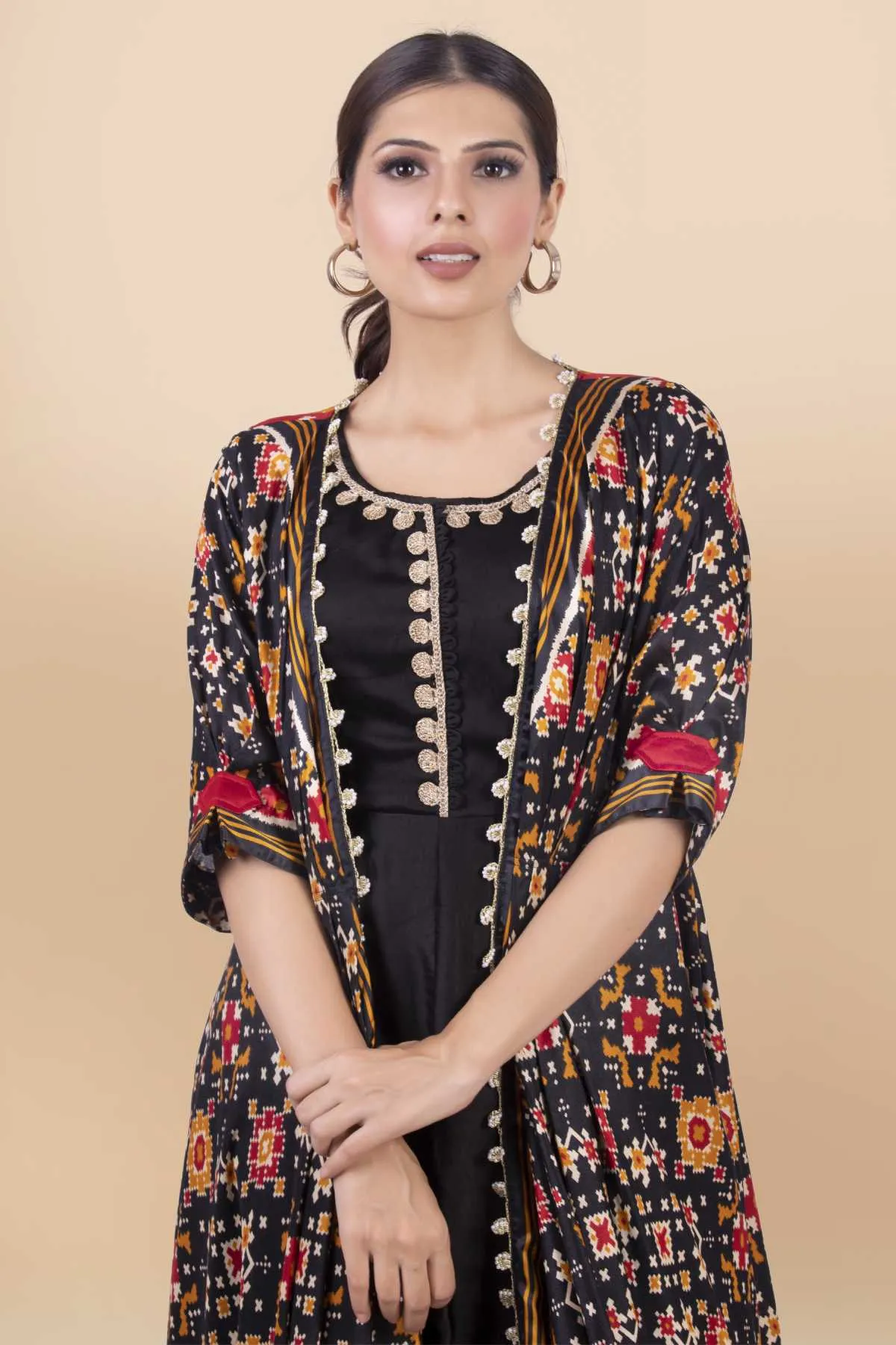 Banarsi Silk Jacket Set