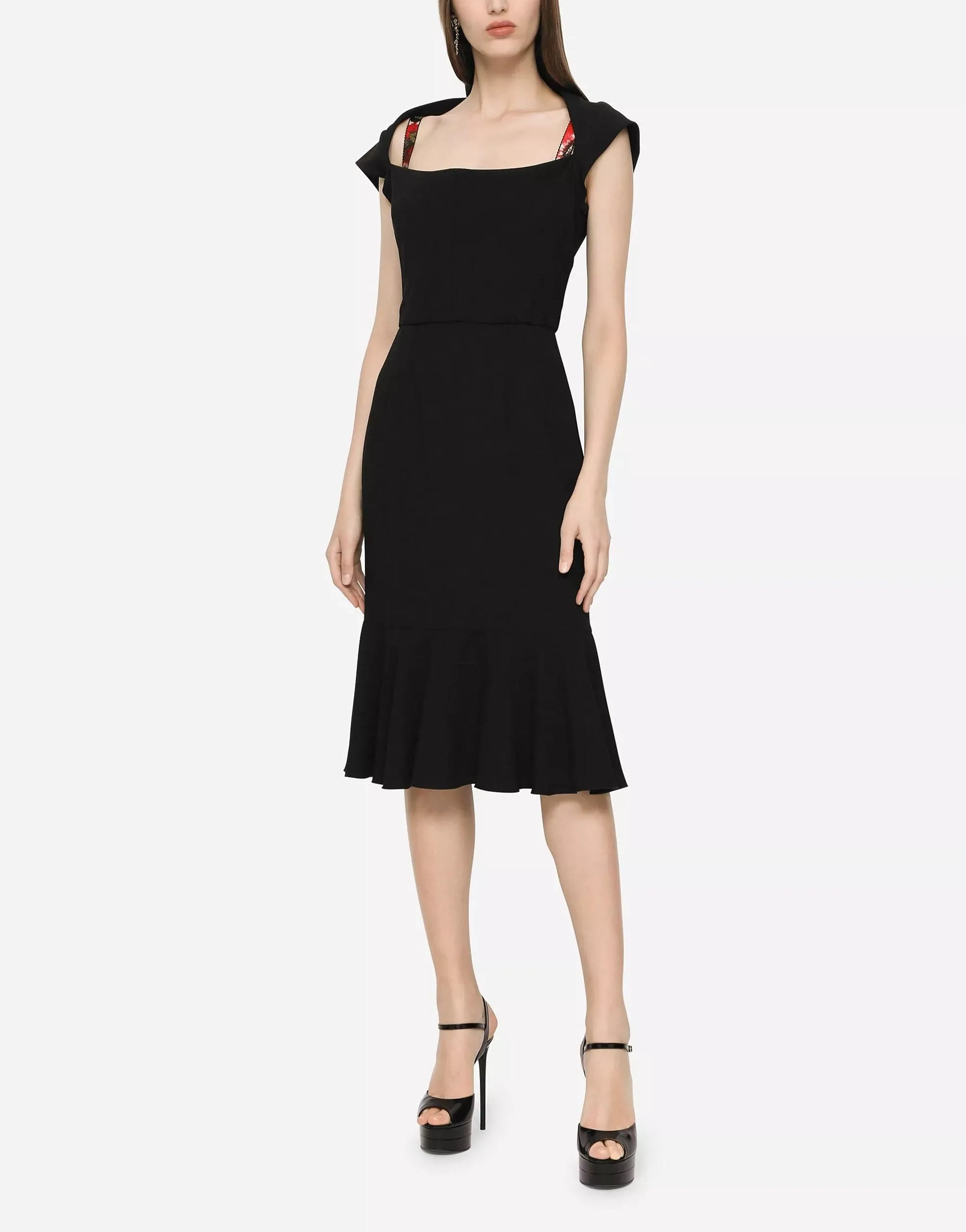 Cady Fabric Midi Dress