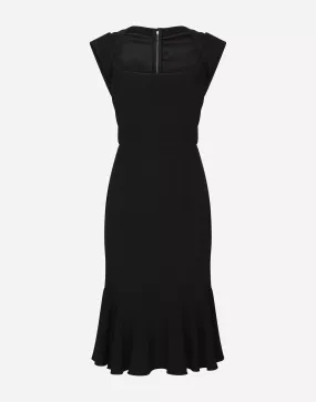 Cady Fabric Midi Dress