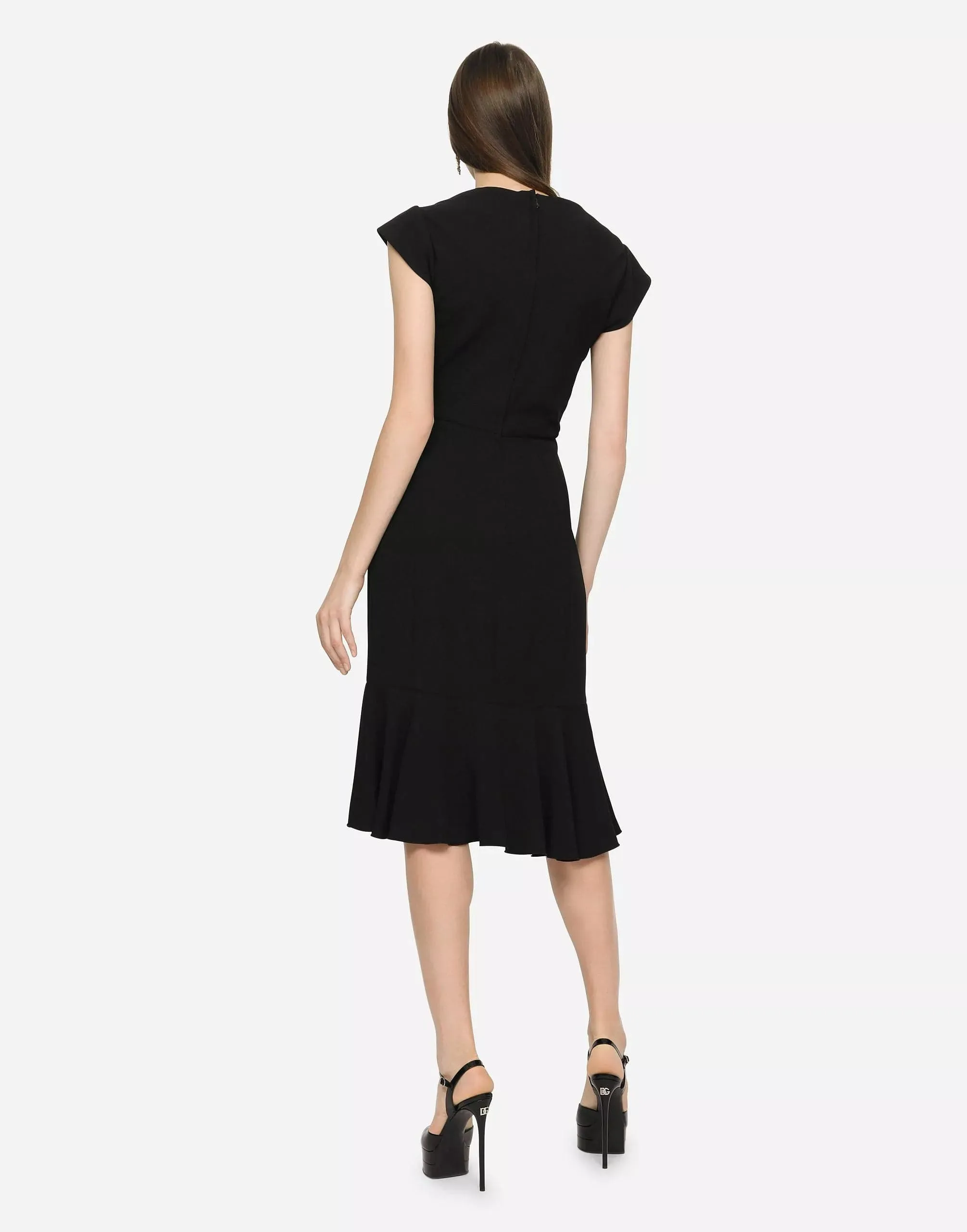 Cady Fabric Midi Dress