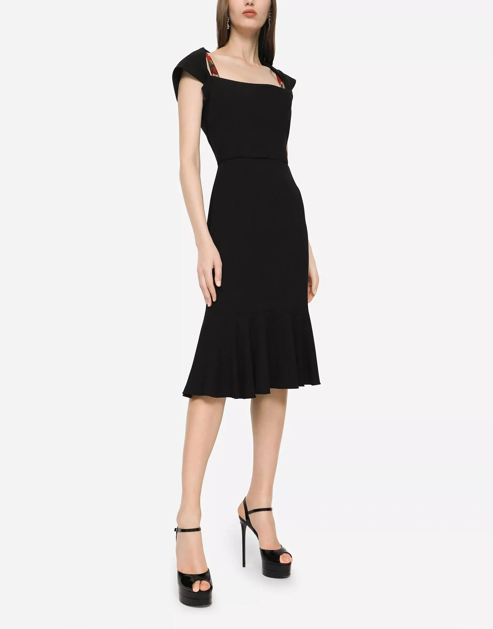 Cady Fabric Midi Dress