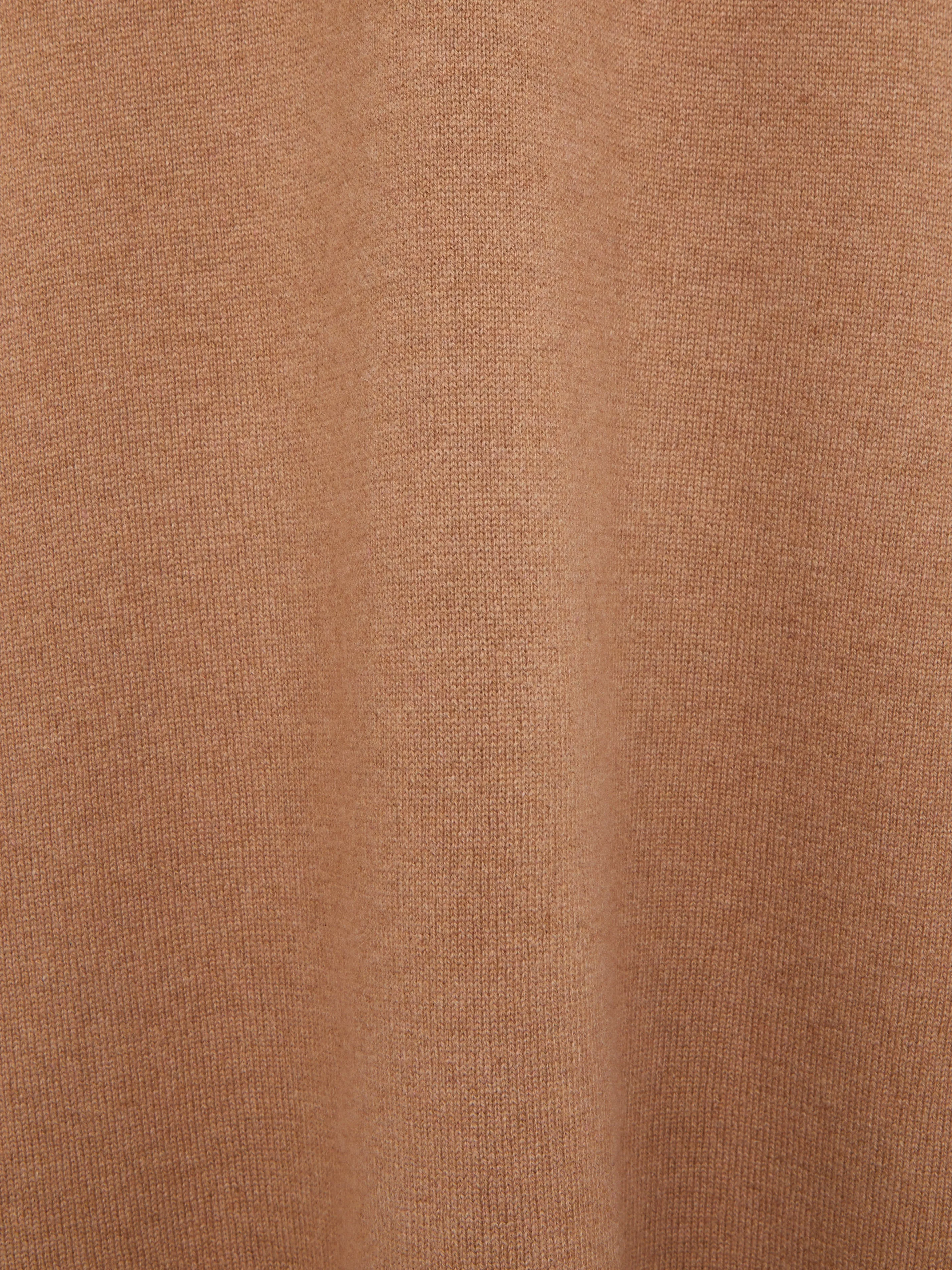 Cashmere V-Neck Long Dress | Size: S