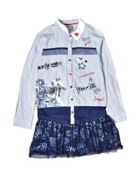Desigual Long Sleeve Dress 8Y