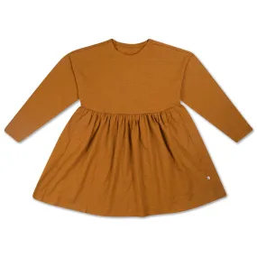 Dress Simple Khaki Brown