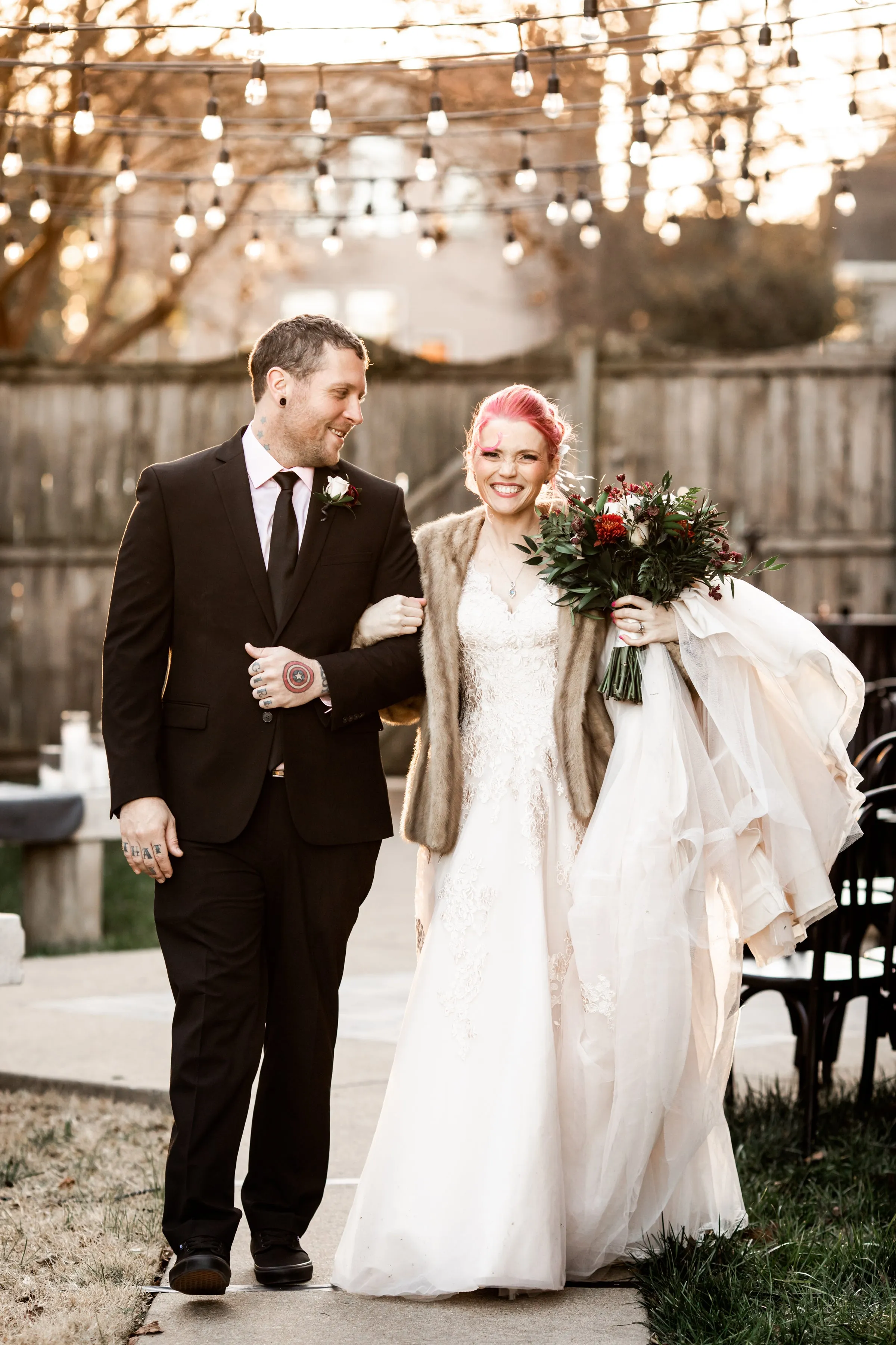 Edgy Winter Wedding