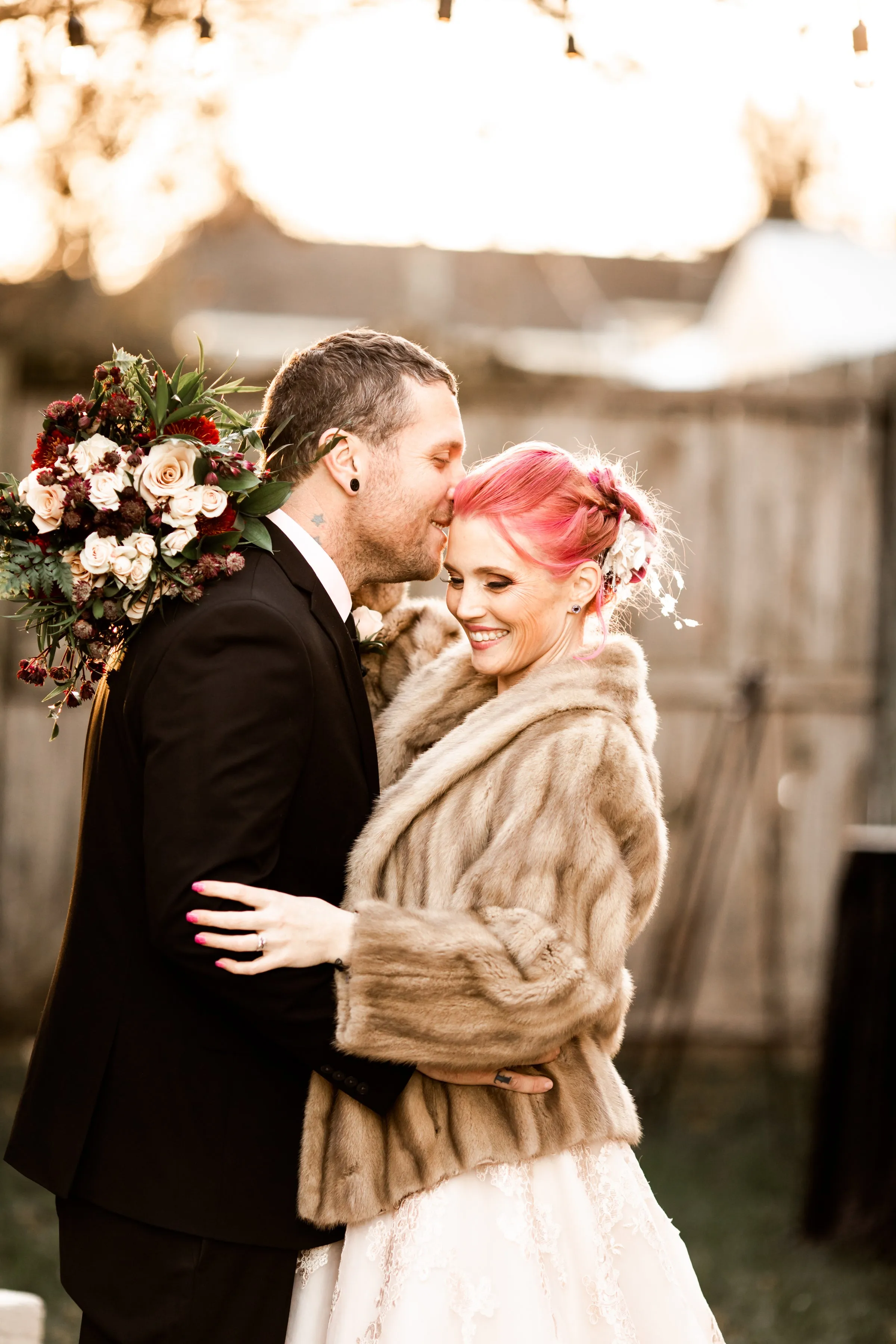 Edgy Winter Wedding