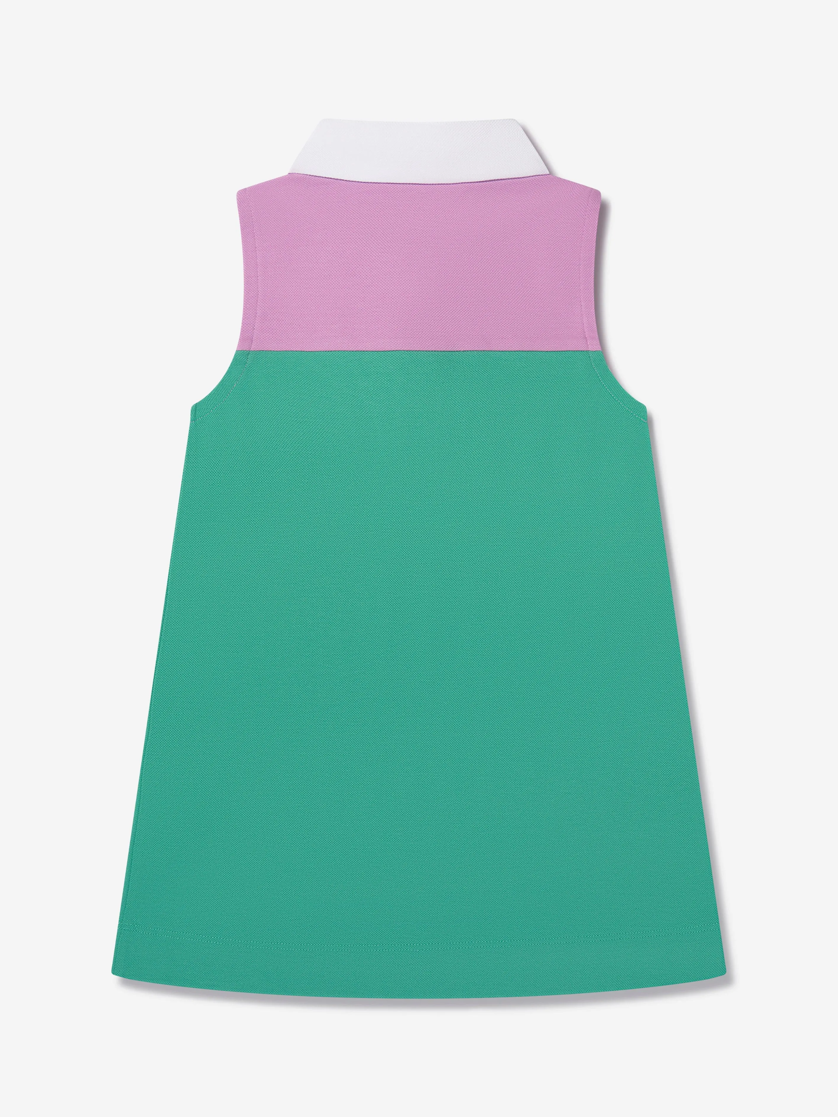 Emporio Armani Girls Sleeveless Dress In Green