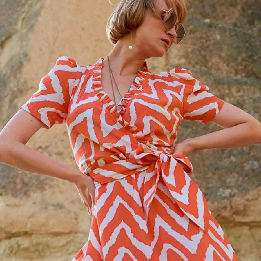 Feather and Find Akoko Dress