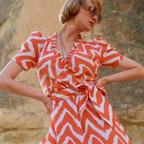 Feather and Find Akoko Dress