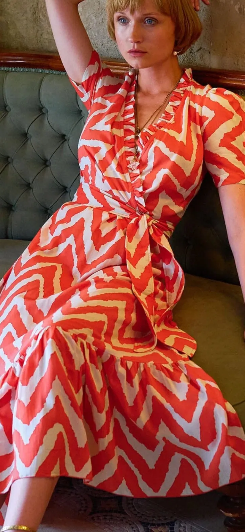 Feather and Find Akoko Dress