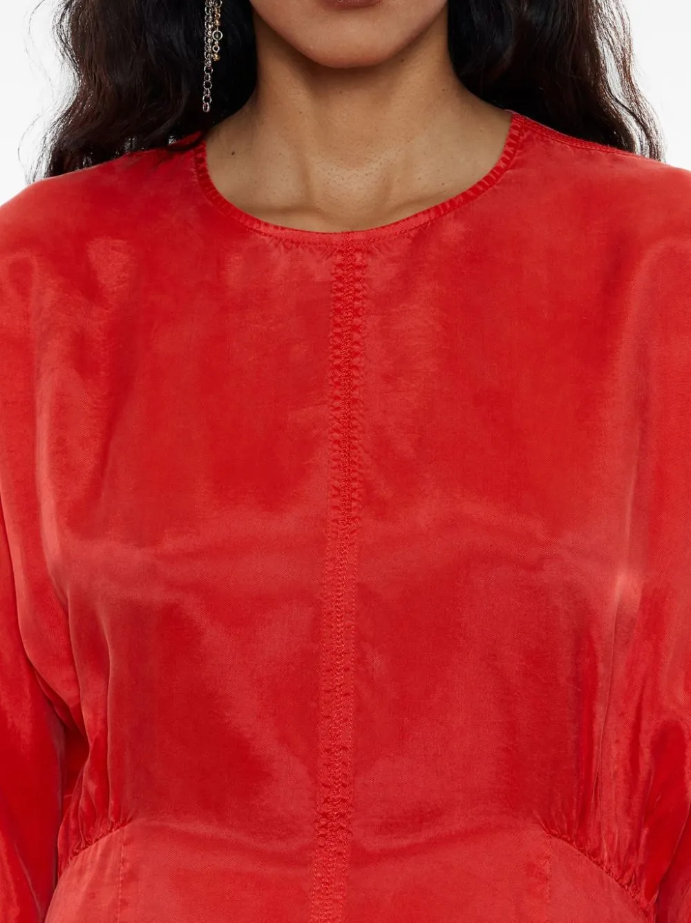 flared midi dress