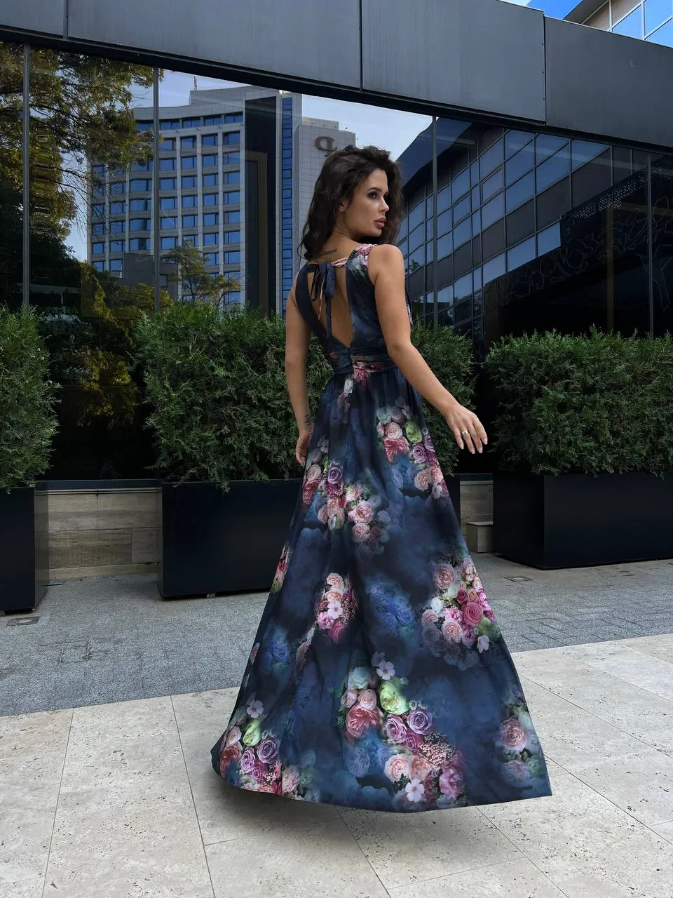 Floral Donna Maxi Dress