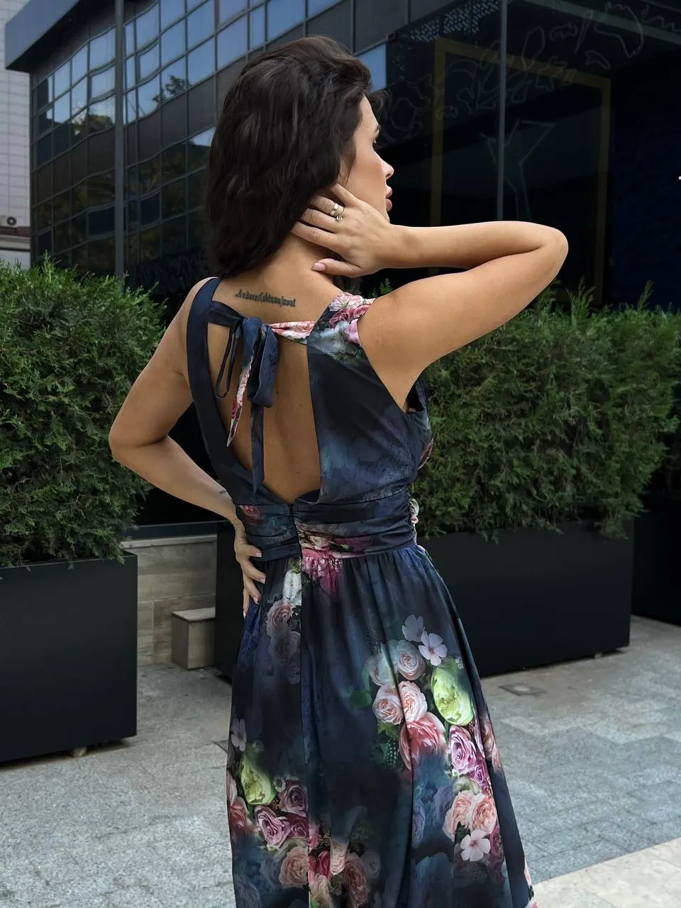 Floral Donna Maxi Dress