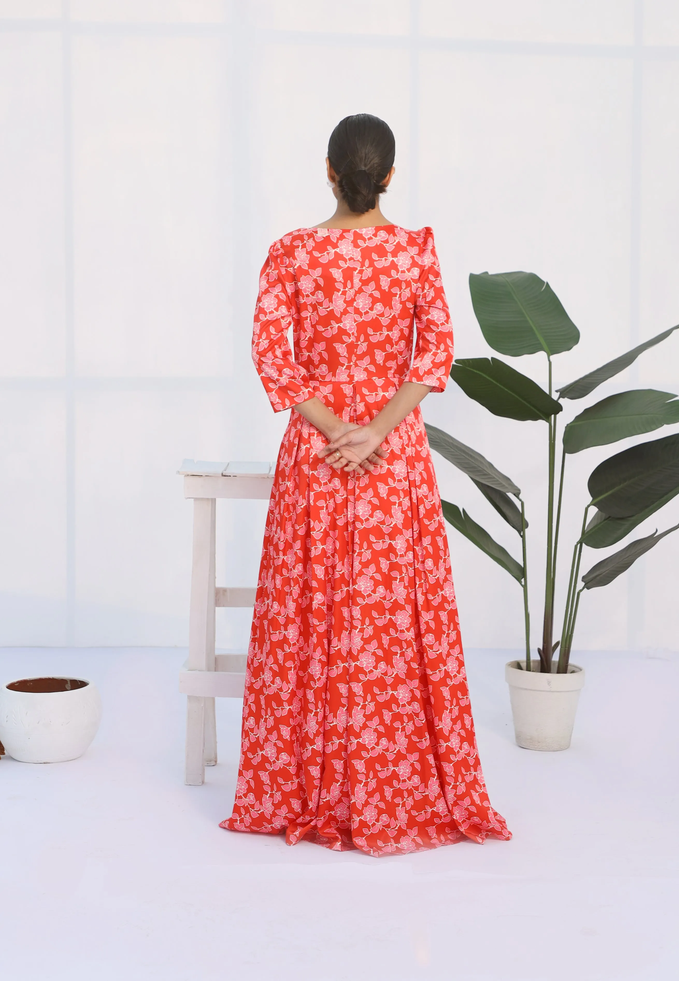 Floral Fantasy Maxi Dress
