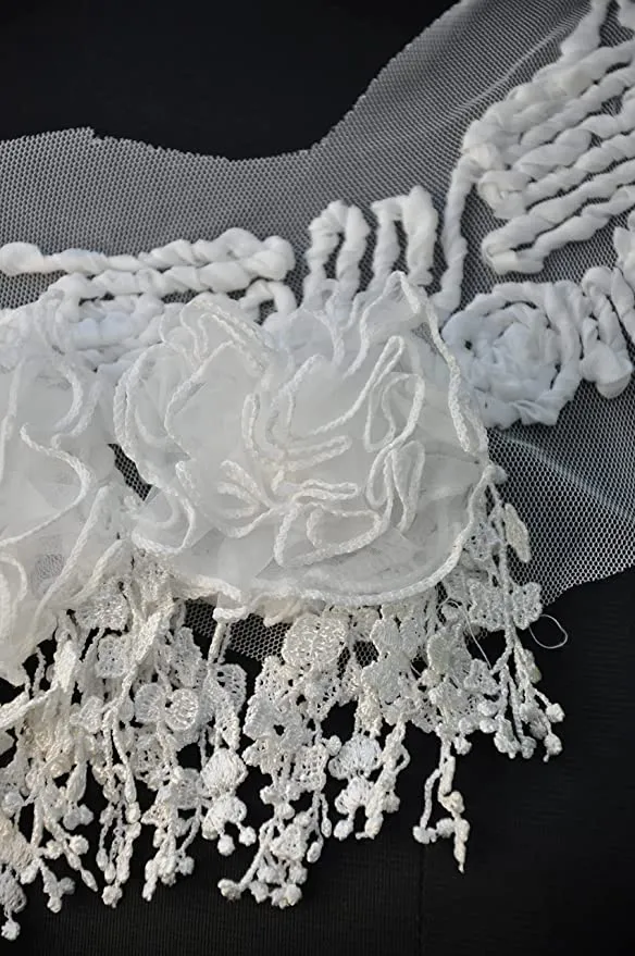 Floral Fantasy Neck Sew Patch