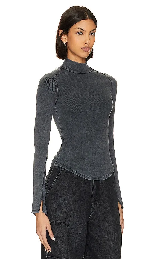 Free People x We The Free Pixie Tee in Black