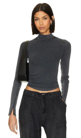 Free People x We The Free Pixie Tee in Black