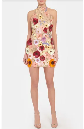 Hariet Floral Mesh Dress