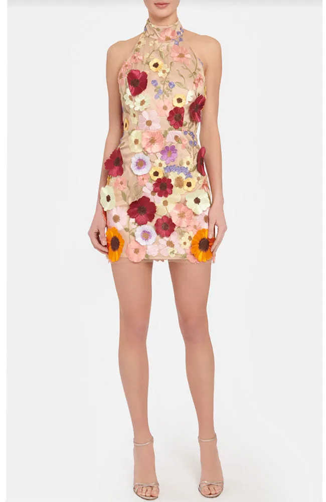 Hariet Floral Mesh Dress