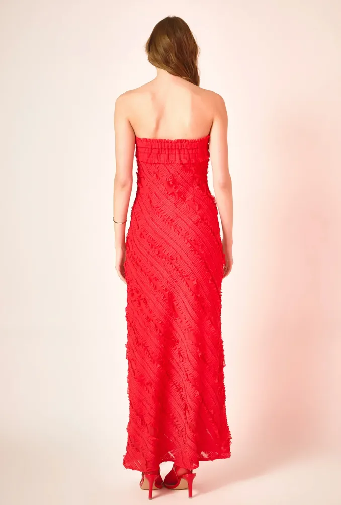 Heather Maxi Dress Red