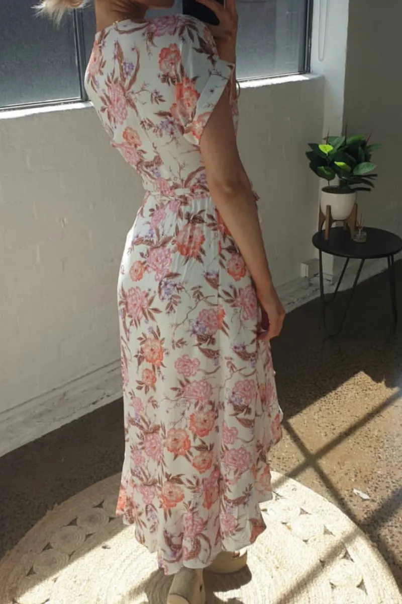 Iris - Blossom Wrap Maxi Dress