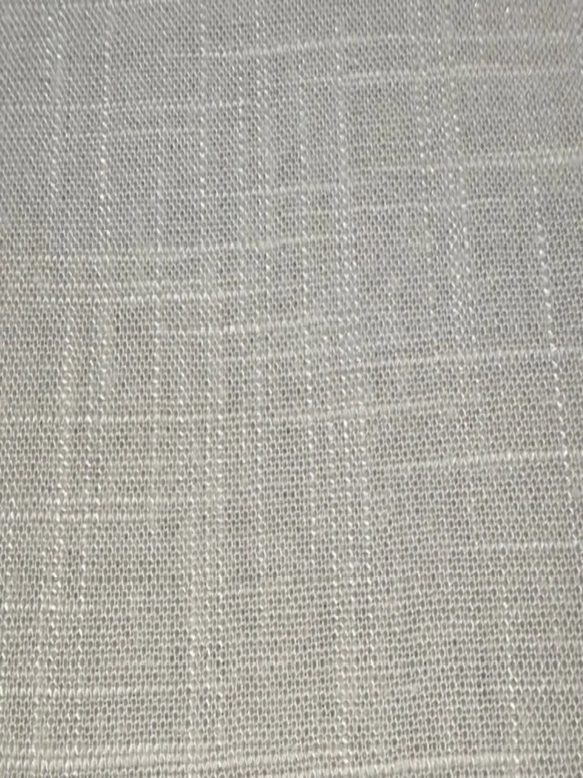Ivory Linen/Viscose Mix, Slubbed Look
