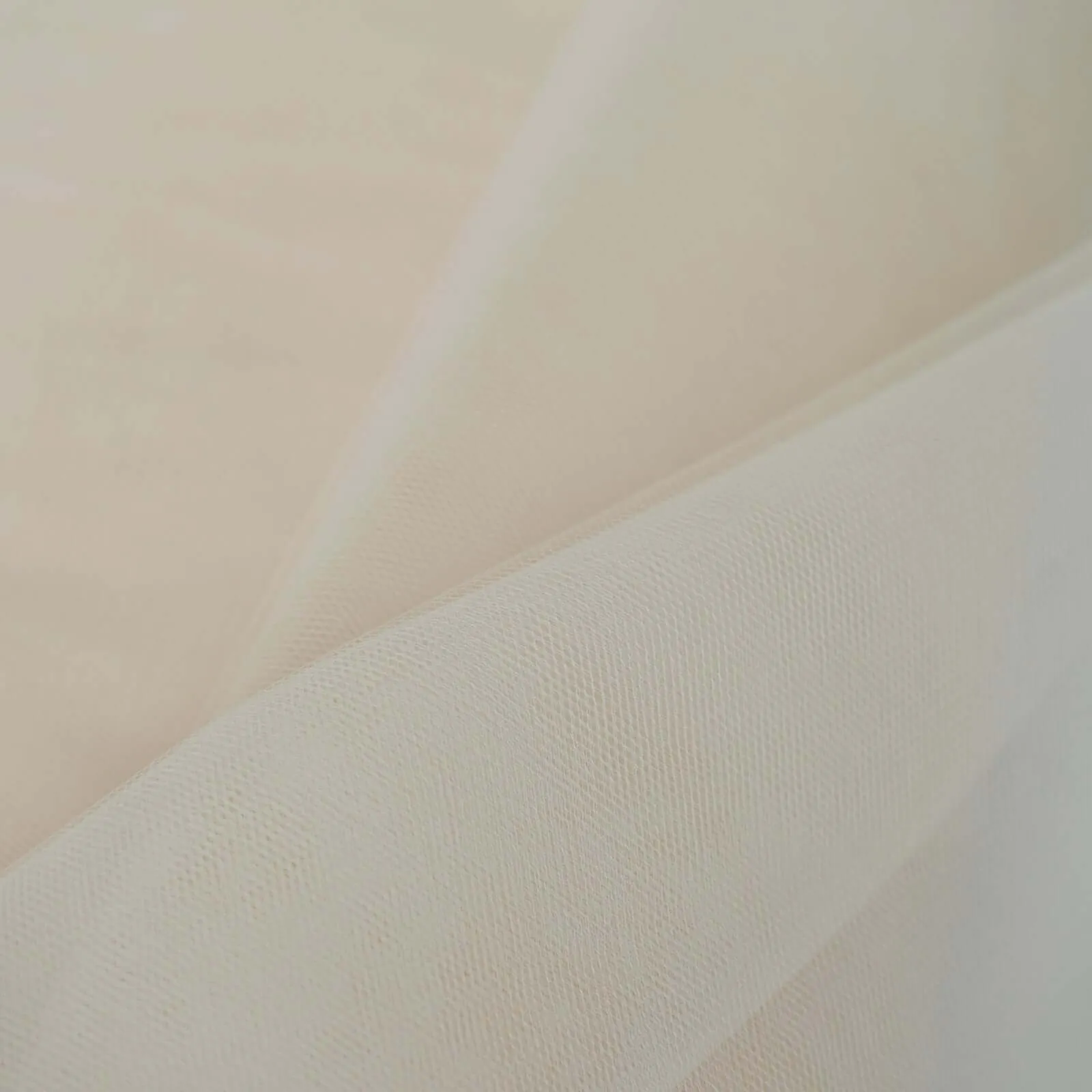 Ivory Tulle Fabric Bolt, DIY Craft Fabric Roll 108"x50 Yards