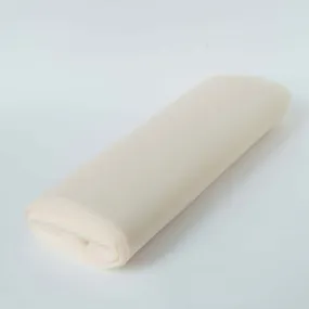 Ivory Tulle Fabric Bolt, DIY Craft Fabric Roll 108"x50 Yards