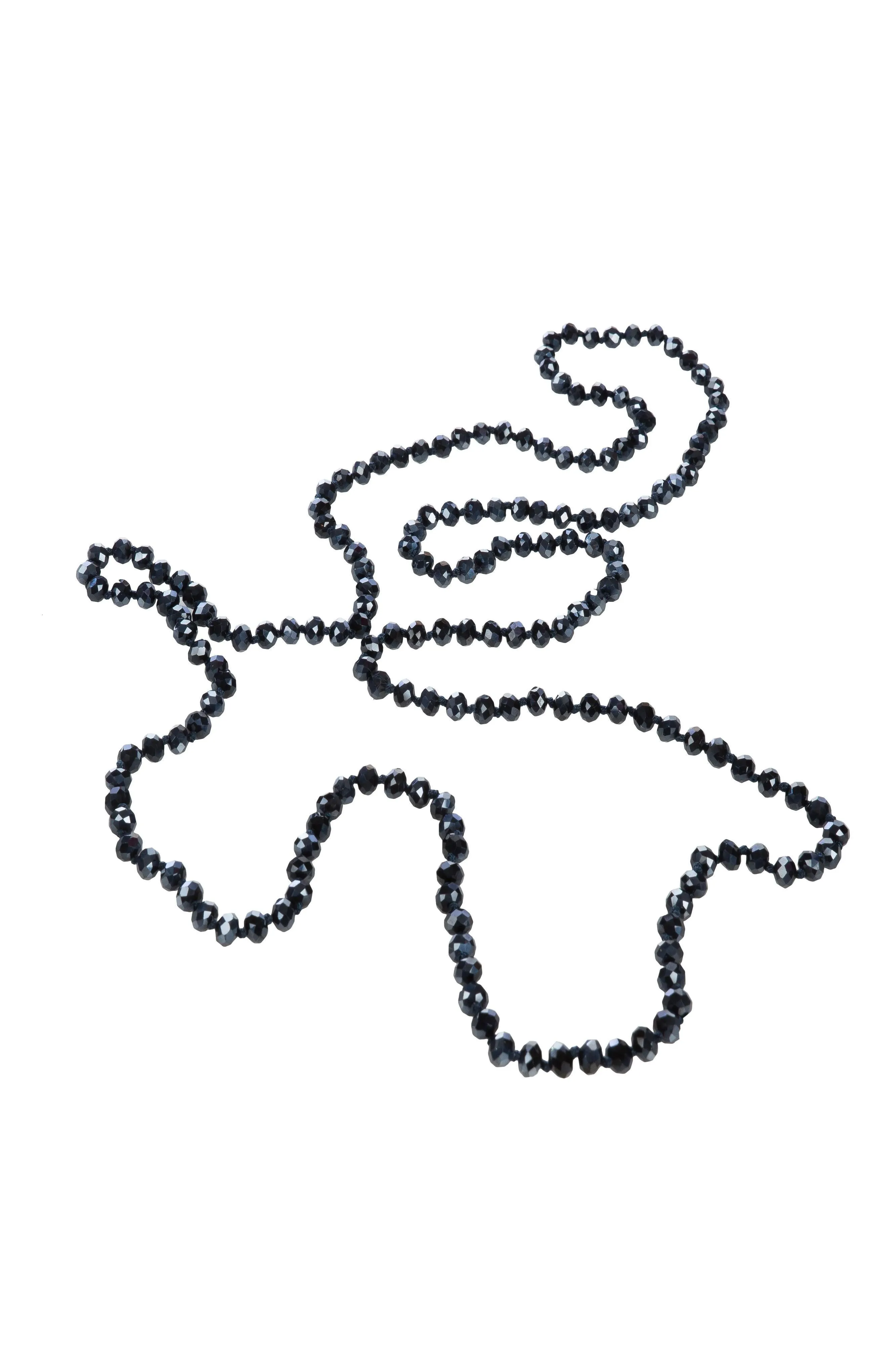 Jazz Age Statement Necklace in Jet