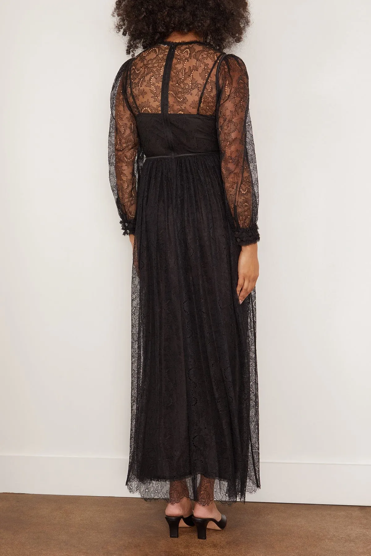 Josephine Gown in Noir