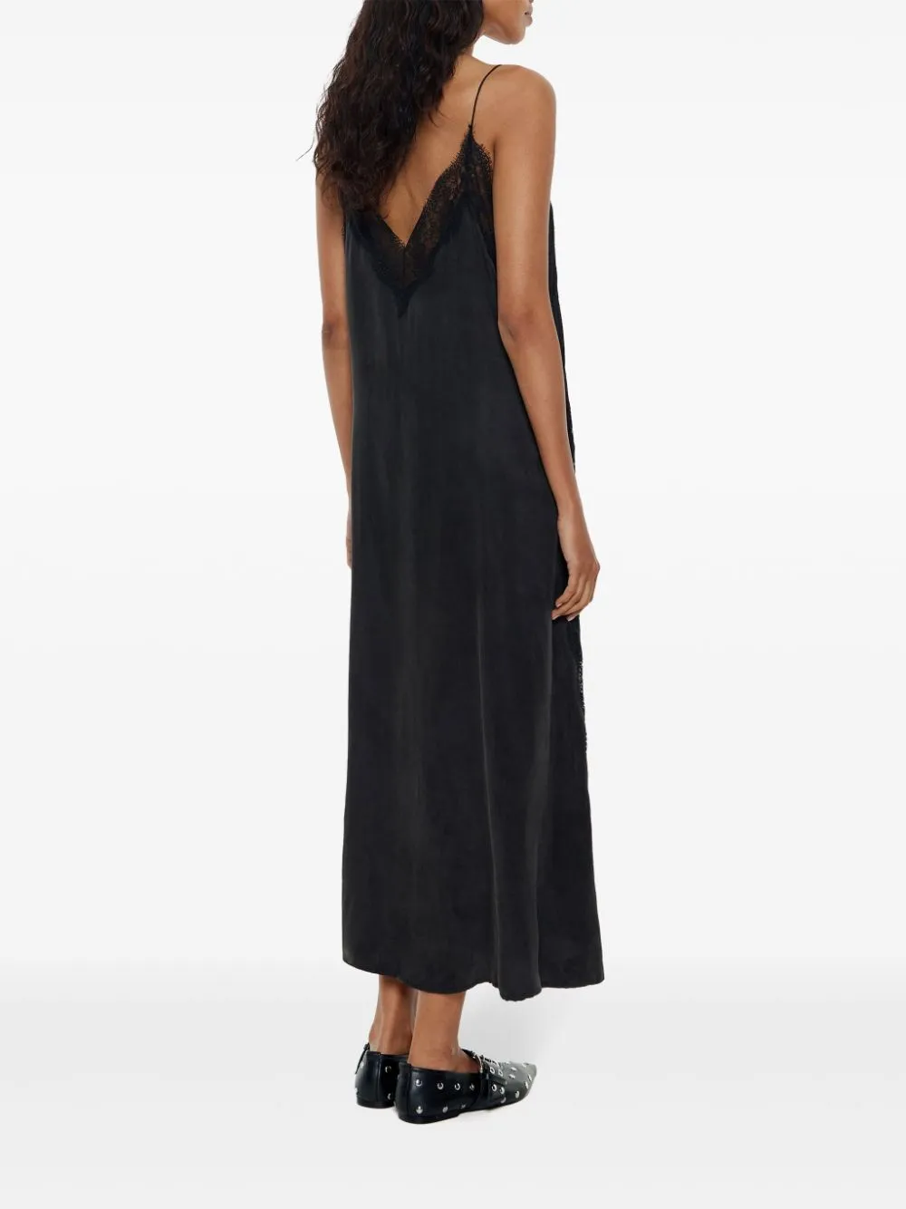 lace-detailing dress
