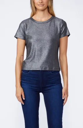 Lor Tee in Black Silver
