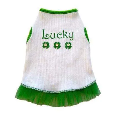 Lucky Charm Tank Dog Dress