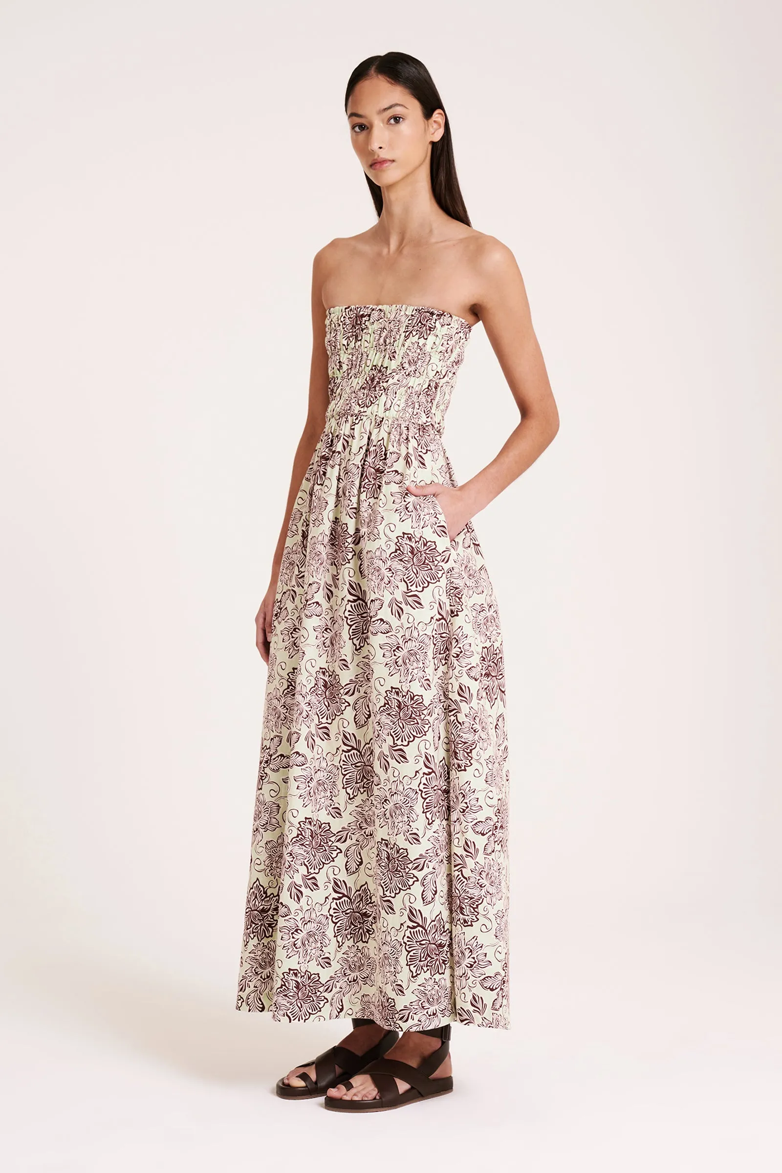 MISI LINEN MAXI DRESS