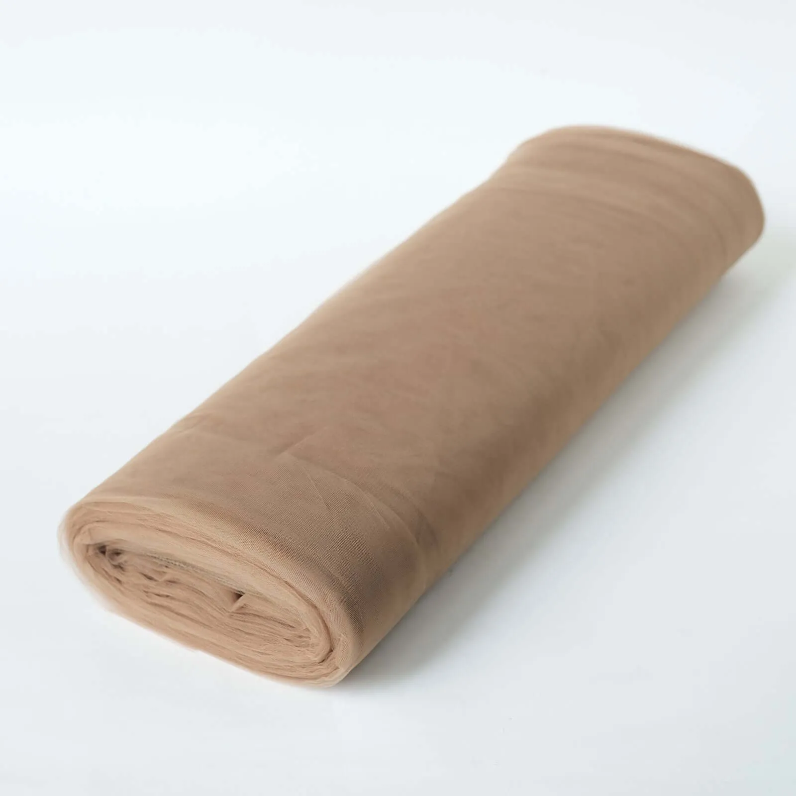 Natural Tulle Fabric Bolt, DIY Craft Fabric Roll 108"x50 Yards