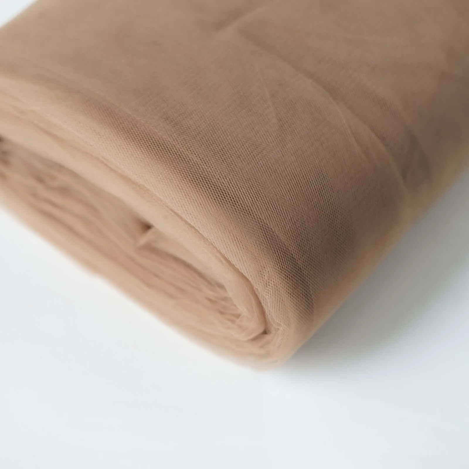 Natural Tulle Fabric Bolt, DIY Craft Fabric Roll 108"x50 Yards