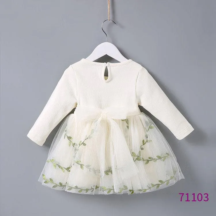 New Children's Dresses For Children Are On The Market, Cute Girls Long-sleeved Princess Dresses