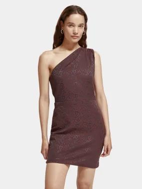 One shoulder mini dress