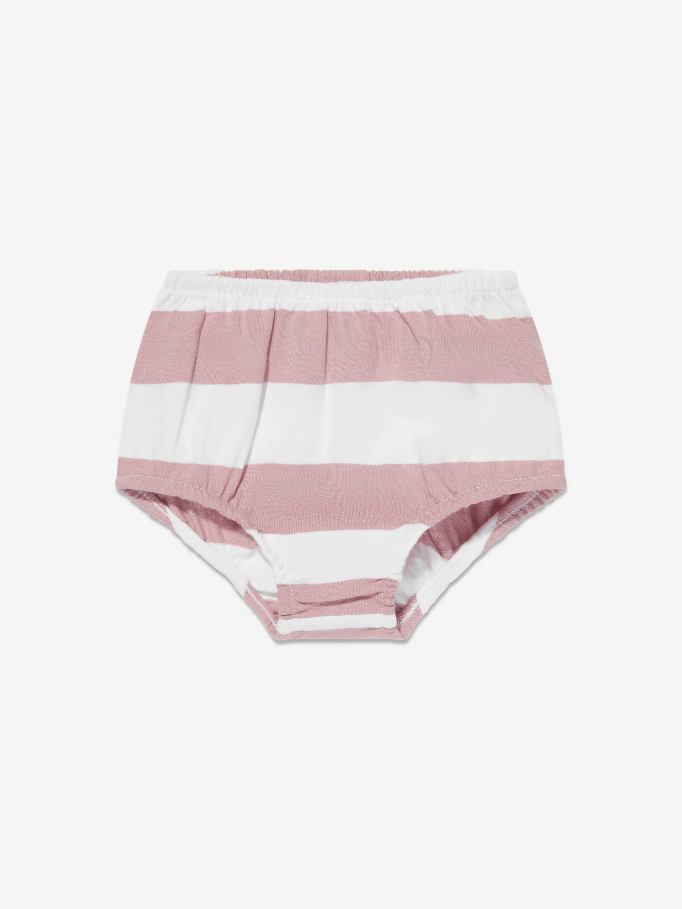 Ralph Lauren Baby Girls Striped Rugby Dress in Pink